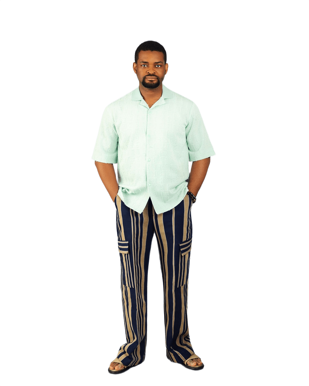 Aso-Oke Heritage Pants