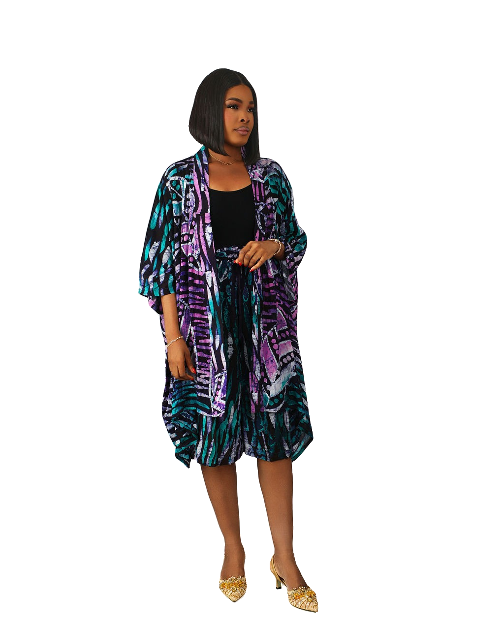 Beach Casual Wear with Kimono